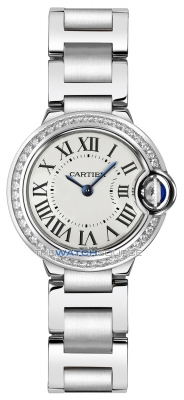Buy this new Cartier Ballon Bleu 28mm w4bb0015 ladies watch for the discount price of £9,167.00. UK Retailer.